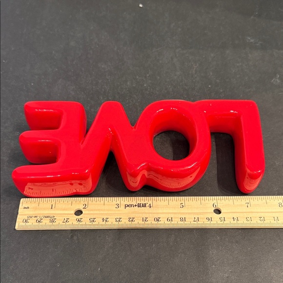 LOVE Sign Figurine table decor Valentines Day decor - Picture 6 of 8